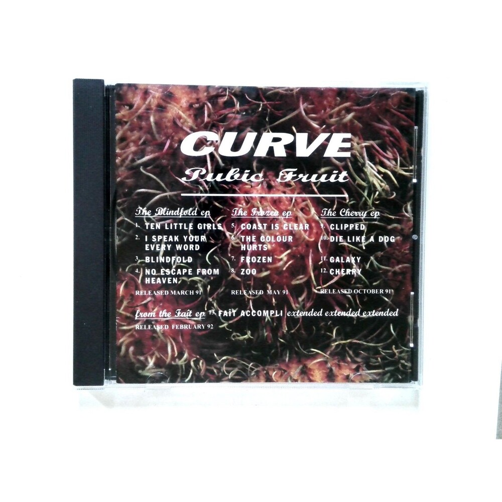 Curve - Pubic Fruit CD 1992 Compilation Shoegaze Alternative Charisma